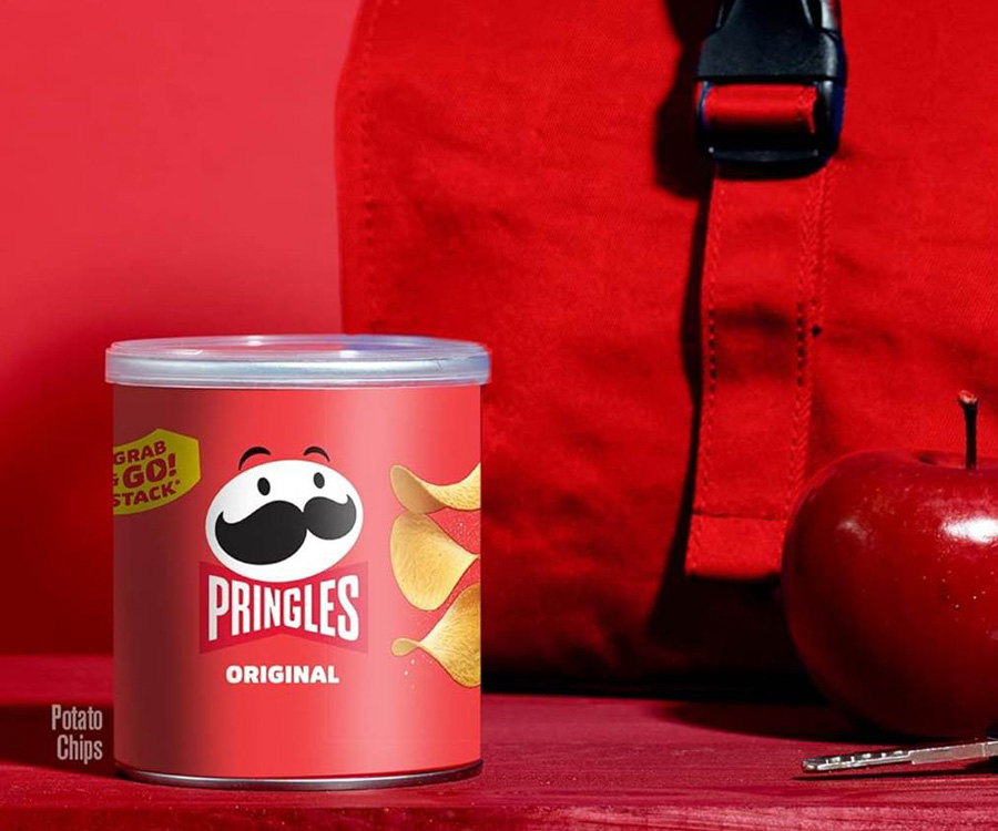 Pringles Grab and Go Original flavour can